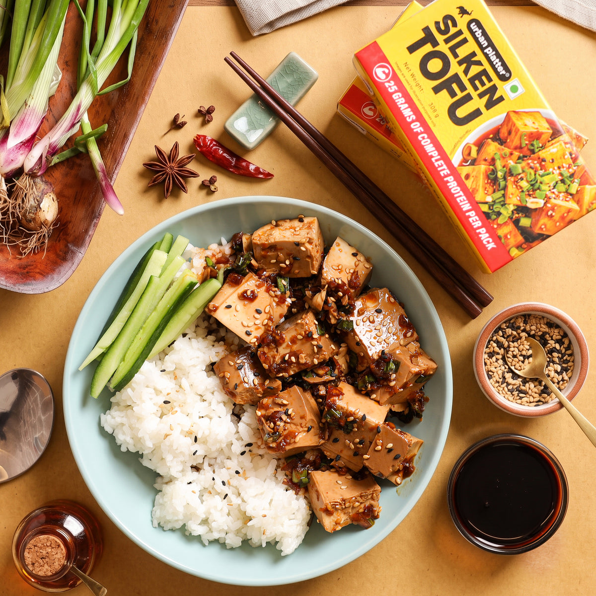 Silken Tofu, 300g (Delicate, Smooth & Creamy | Soft Tofu for Blending, Cooking and Desserts)