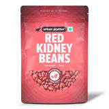 Red Kidney Beans, 500g (Red Rajma | 24g Protein | 25g Fiber | Nourishing whole beans for Gravies, Curries, Bowls, & Salads)