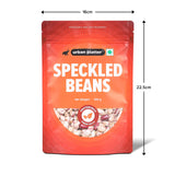 Speckled Beans, 500g (Pink/Chitra Rajma | 23g Protein | 15g Fiber | Nourishing whole beans for Gravies, Curries, Bowls, & Salads)