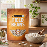 Field Beans, 500g (Val Dal / Sem Phali | 20g Protein | 18g Fiber | Nourishing whole beans for Gravies, Curries, Bowls, & Salads)