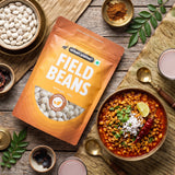 Field Beans, 500g (Val Dal / Sem Phali | 20g Protein | 18g Fiber | Nourishing whole beans for Gravies, Curries, Bowls, & Salads)
