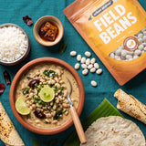 Field Beans, 500g (Val Dal / Sem Phali | 20g Protein | 18g Fiber | Nourishing whole beans for Gravies, Curries, Bowls, & Salads)