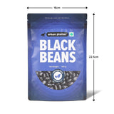 Black Beans, 500g (Black Rajma | 22g Protein | 16g Fiber | Nourishing whole beans for Gravies, Curries, Bowls, & Salads)