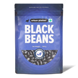 Black Beans, 500g (Black Rajma | 22g Protein | 16g Fiber | Nourishing whole beans for Gravies, Curries, Bowls, & Salads)
