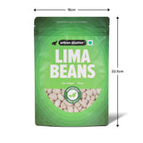 Lima Beans, 500g (Butter Beans | 20g Protein | 18g Fiber | Nourishing whole beans for Gravies, Curries, Bowls, & Salads)