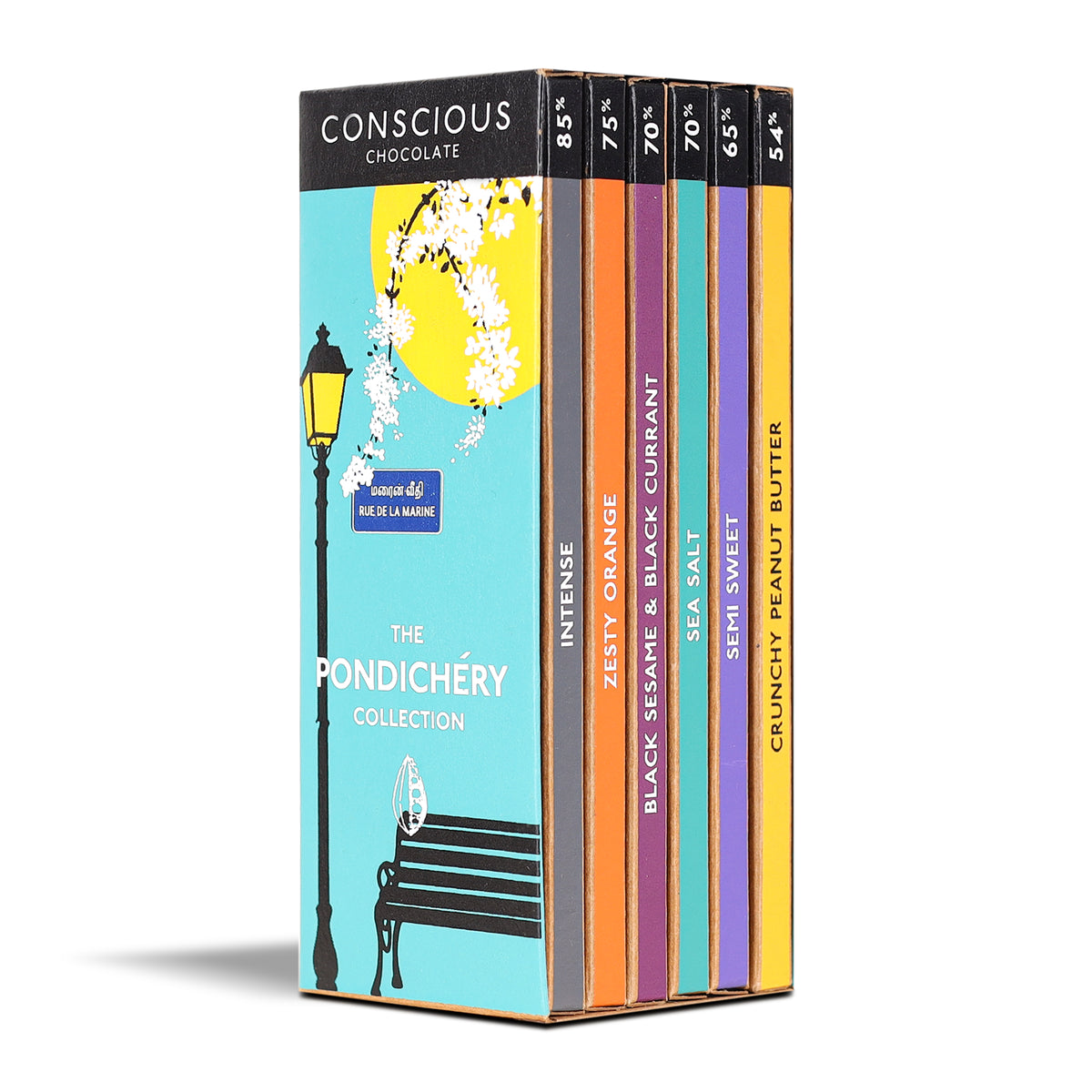 The Pondicherry Chocolate Collection, 35g (Pack of 6)