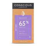 65% Semi-Sweet Dark Organic Exotic Artisanal Chocolate Bar, 60g
