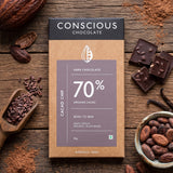 70% Cacao Chip Dark Chocolate, 60g