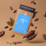 75% Signature Dark Exotic Artisanal Chocolate - 60g