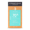 70% Sea Salt Dark Organic Exotic Artisanal Chocolate Bar, 60g