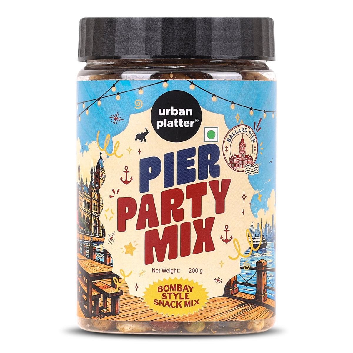 Pier Party Mix, 200g (A Bombay Style High Protein Masala Mix)