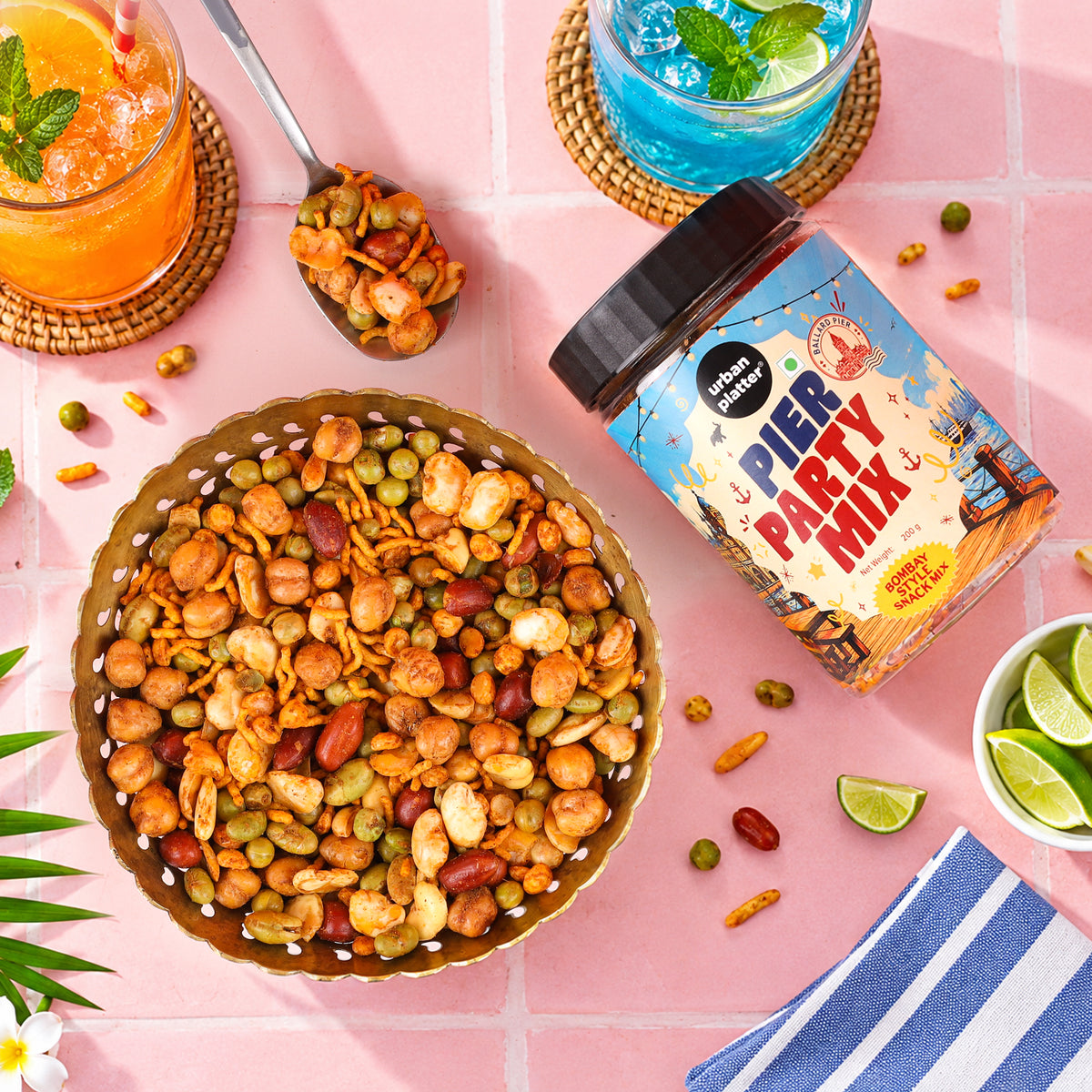 Pier Party Mix, 200g (A Bombay Style High Protein Masala Mix)