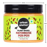 Urban Platter Peri Peri Mayo, 300g [Dairy-free Mayonnaise, No Palm Oil, No Trans-fat]