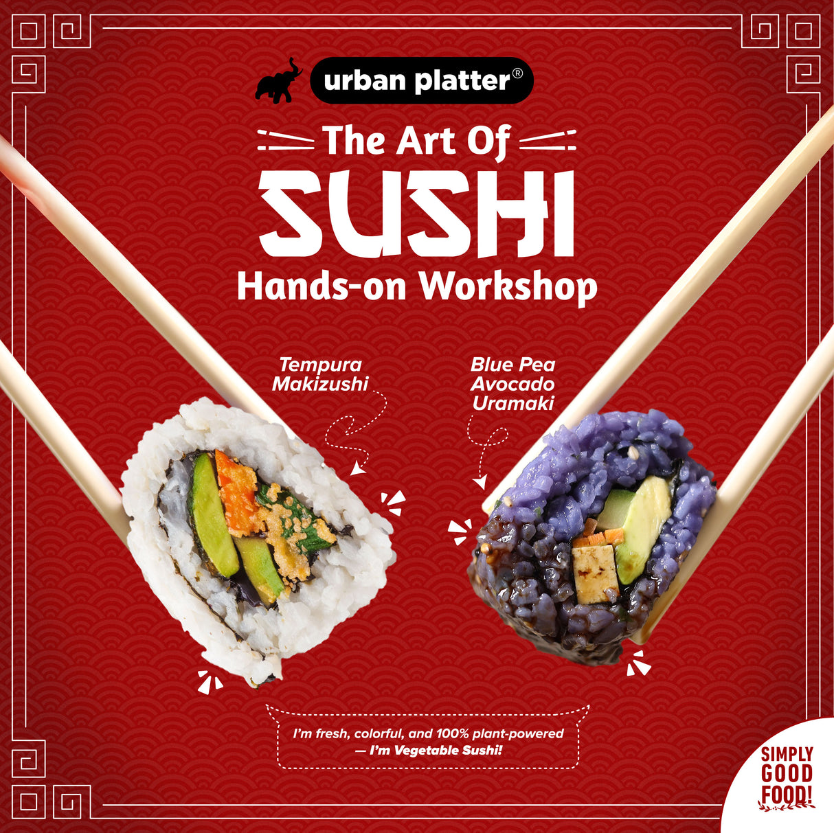 The Art of Sushi Hands-On Workshop
