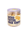 Salted Large Pretzel Knots, 50g (Baked Pretzels, Crunchy & Filling Snack, Classic Salted Flavor)