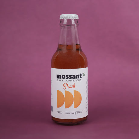 Peach Kombucha, 200ml
