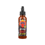 Bhut Hot Ketchup, 170g (Made with Global Flavours & Desi Spice, NO MSG, Made with Bhut Jalokia, Smoky, Bold, Tangy, All in 1, Flavourful, )