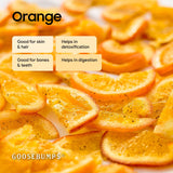 Goosebumps Masala Orange | After Meal Dried Orange Slices | Dehydrated Fruit | Chatpata Orange Healthy Snack for Kids and Adults, 150g