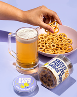 Atom Eats Salted Large Pretzel Knots, 60g