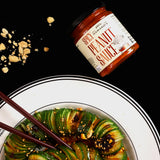 Spicy Peanut Sauce, 190g (Creamy Roasted Peanut Sauce with Chilli | Rich & Spicy | No MSG | No Preservatives | Ready to Use)