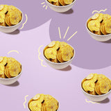 Truffle Banana Chips, 50g (Sweet & Savoury Gourmet Snack, Rich Truffle Flavour, Crispy Banana Chips)