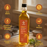 Cold-pressed Rice Bran Oil - 1L