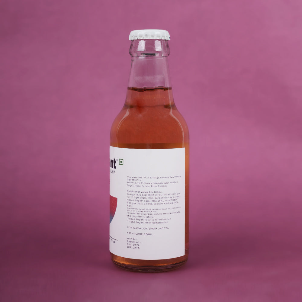 Rose Kombucha, 200ml