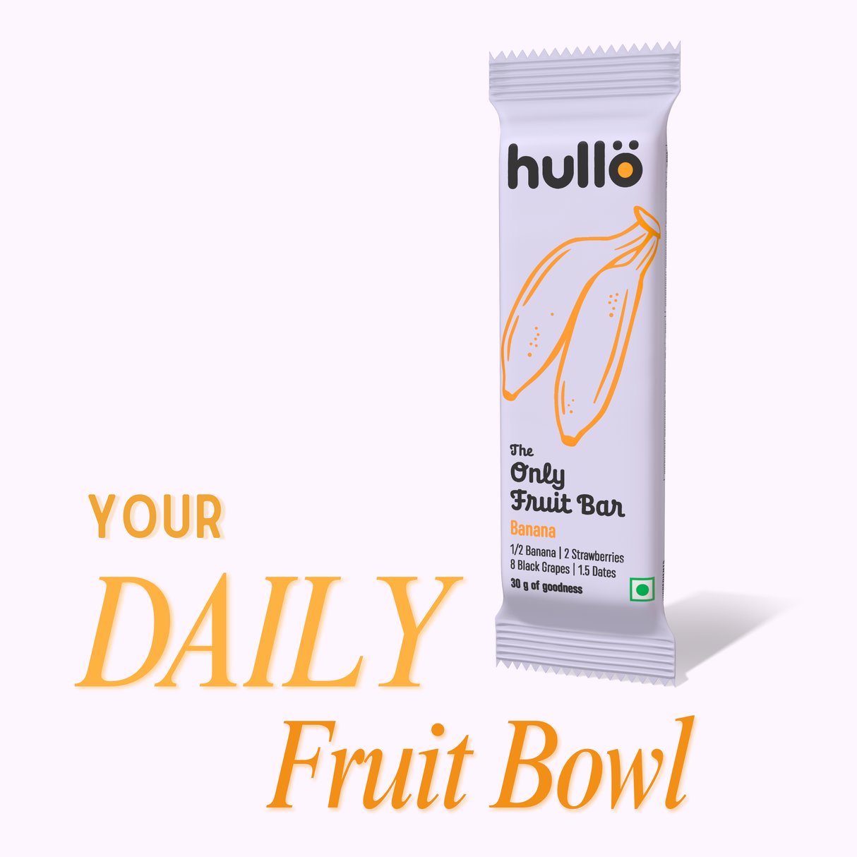 The Only Fruit Bar - Banana, 180g (6x30g)