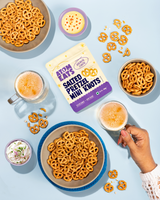 Atom Eats Salted Pretzel Mini Knots, 30g