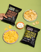 Atom Eats Truffle Ruffled Potato Chips, 40g