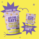 Salted Pretzel Mini Knots Party Pack,200g (Baked Crunchy Snack, Classic Salted Pretzel,| On-the-Go Snack)