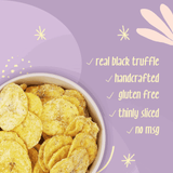 Truffle Banana Chips, 50g (Sweet & Savoury Gourmet Snack, Rich Truffle Flavour, Crispy Banana Chips)