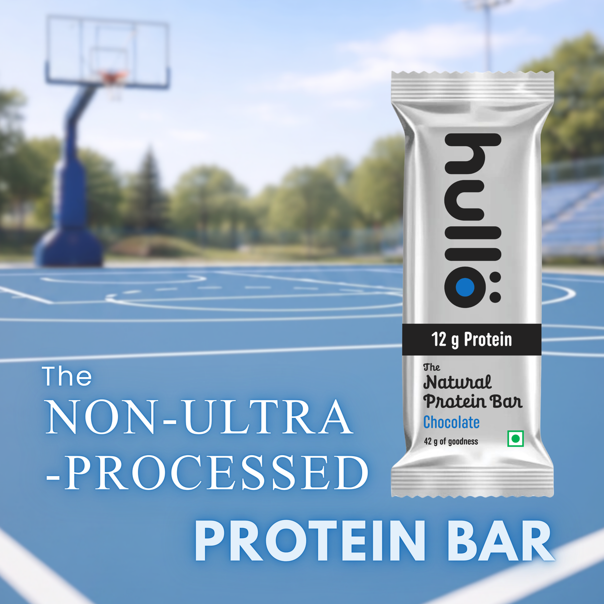 HULLO The Natural Protein Bar - Chocolate,252g (6x42g) - product image 3