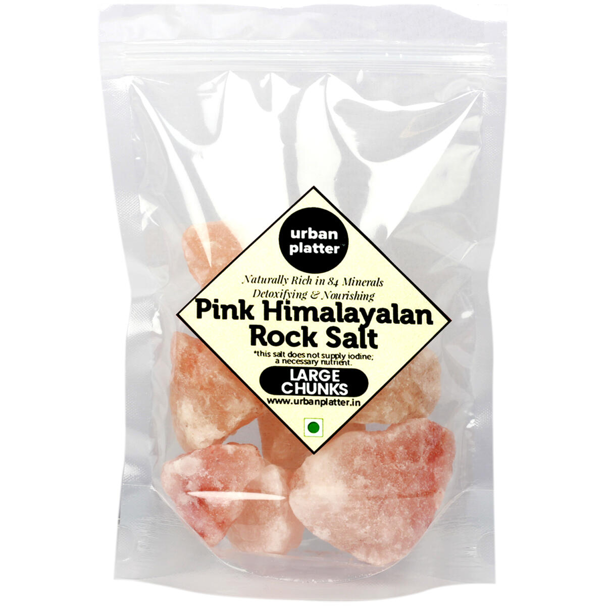 Urban Platter Whole Himalayan Pink Rock Salt, 1KG