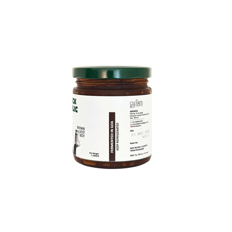 Black Garlic Miso, 200g (Rich and Savory Fermented Paste)
