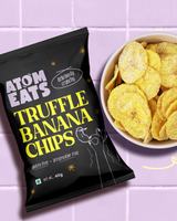Atom Eats Truffle Banana Chips, 50g