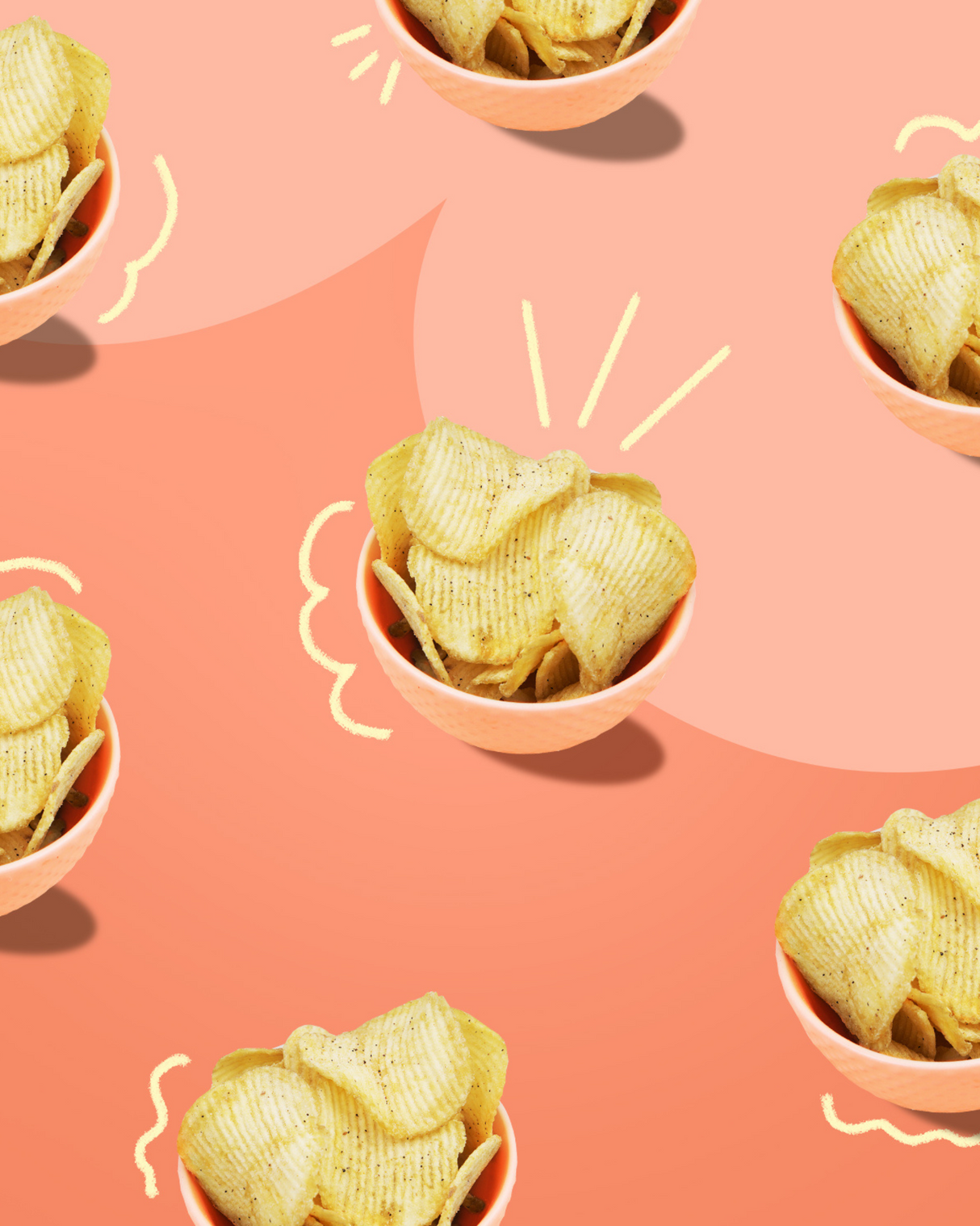 Atom Eats Truffle Ruffled Potato Chips, 40g