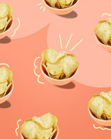 Atom Eats Truffle Ruffled Potato Chips, 40g