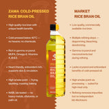 Cold-pressed Rice Bran Oil, 500ml