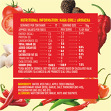 Naga Chilli Sriracha Sauce, 170g (Made of Smoky, Tangy and Spicy Flavour , NO MSG, No Oil, Vegan)