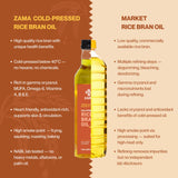 Cold-pressed Rice Bran Oil - 1L