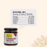 Native Tongue Strawberry Preserve with Kerala Vanilla, 200g