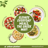 Urban Platter Kratos Cold Pressed Extra Virgin Olive Oil, 1L (Made in Greece, Single Variety Koroneiki Olives, Rich in Anti-oxidants)