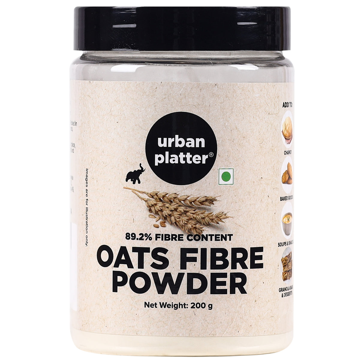 Urban Platter Oats Fibre Powder, 200g