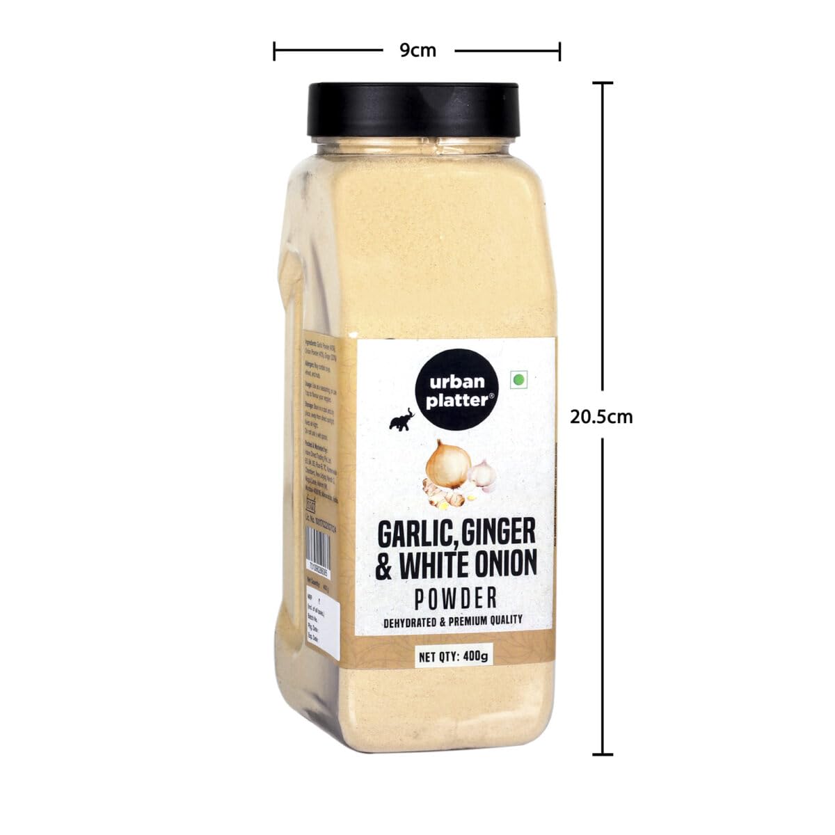 Urban Platter Garlic Ginger & White Onion Powder, 400g