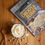 USA Chickpeas Flour, 1Kg (High in Fiber & Protein, Ideal for Baking, Gluten-free)