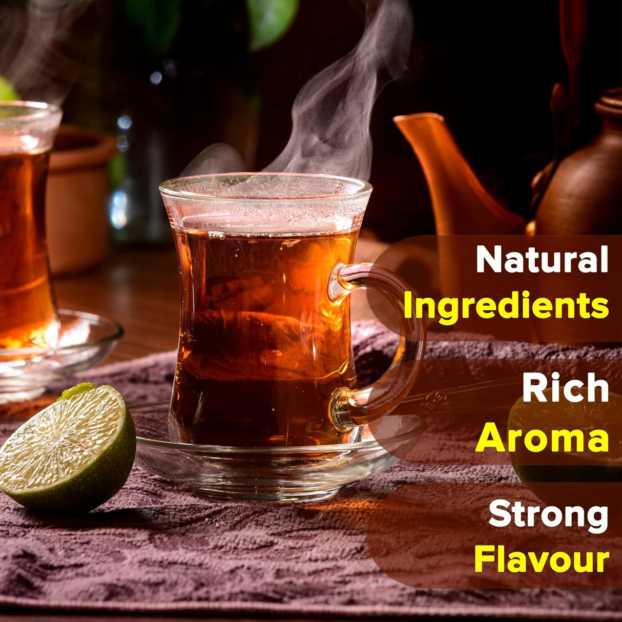 Sulaimani Chai Masala, 75g (Artisanal Tea Spice, Hand Pounded, Strong Flavour & Aroma)
