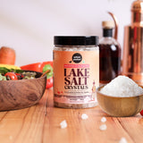 Urban Platter Lake Salt Crystals, 500g [Sourced from Sambhar Lake, Unrefined, Naturally Alkaline]