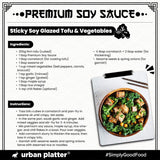 Premium Soy Sauce, 500ml (Traditionally Brewed from Soya Beans | All-purpose Asian Umami Seasoning | Clean-label)