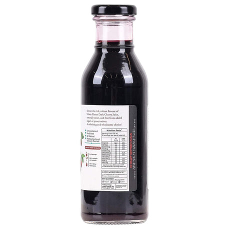 Urban Platter Pure Canadian Dark Cherry Juice, 350ml (Unsweetened | Supports Sleep, Recovery, Joint Health | Antioxidant Powerhouse | Preservative-Free)